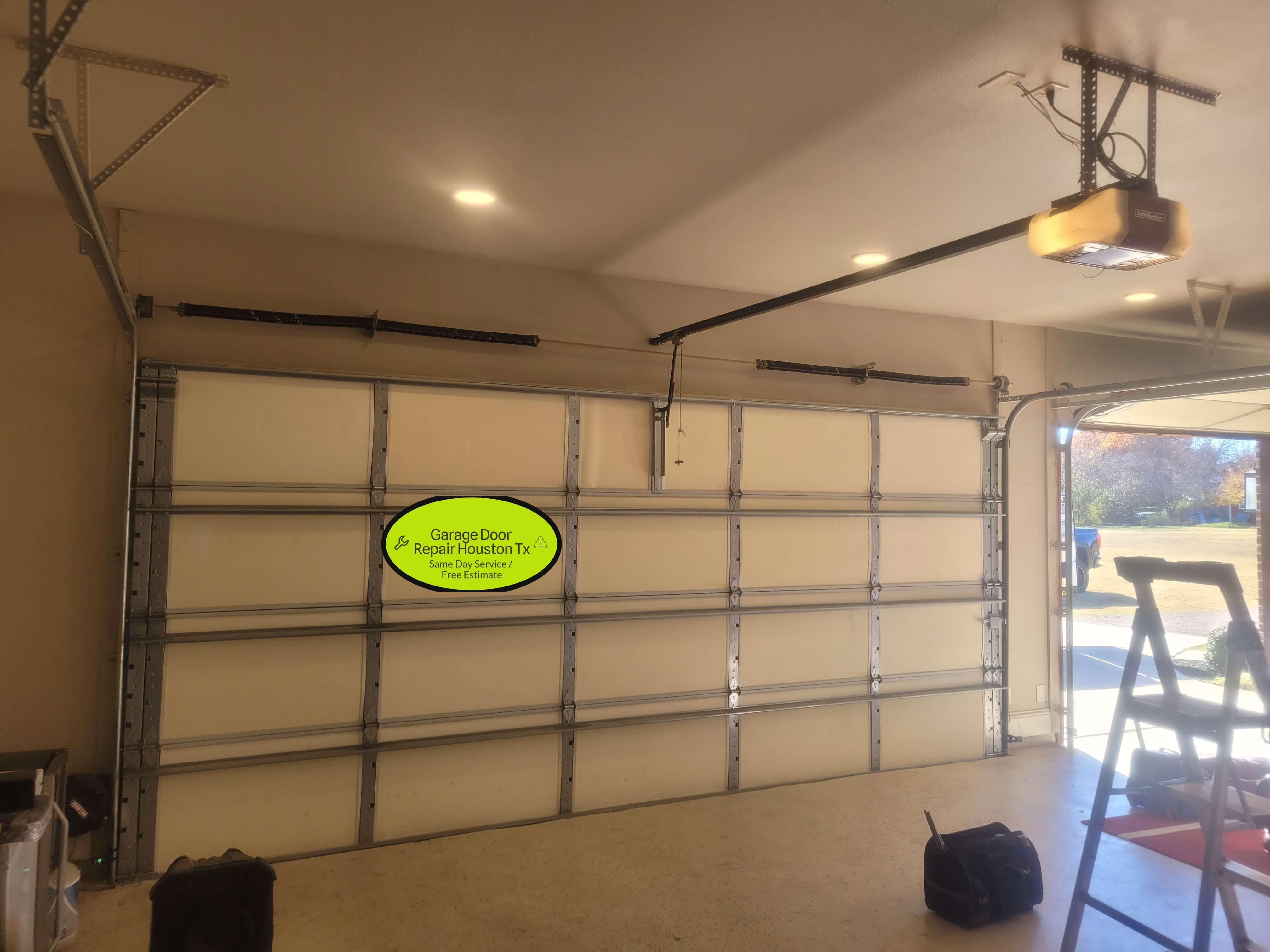 4-torsion-springs-system-install
